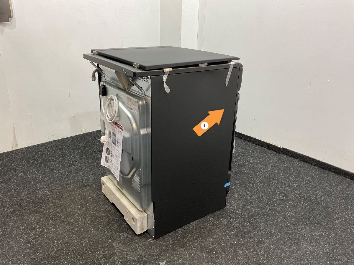 Inventum gasfornuis VFG6034WGZWA - Zwart