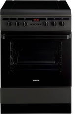 Inventum gasfornuis VFG6034WGZWA - Zwart