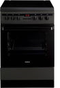 Inventum gasfornuis VFG6034WGZWA - Zwart