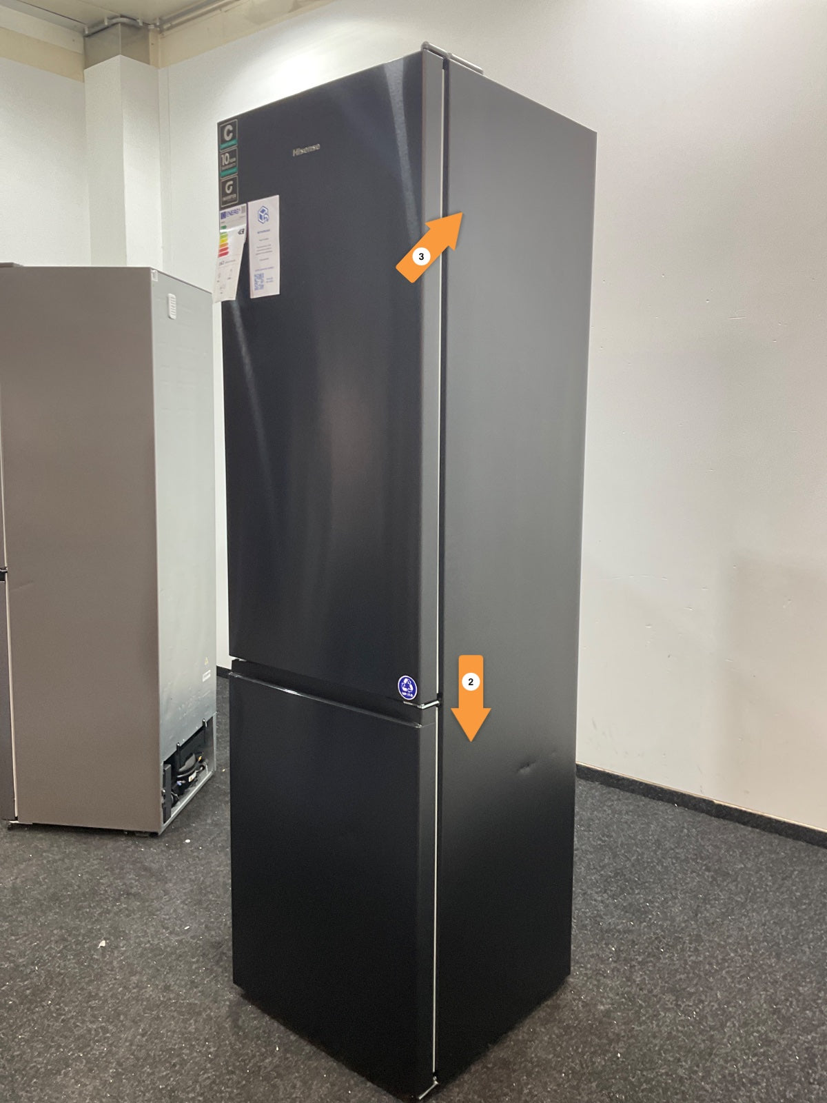 Hisense koelkast RB440N4AFC - Zwart 
