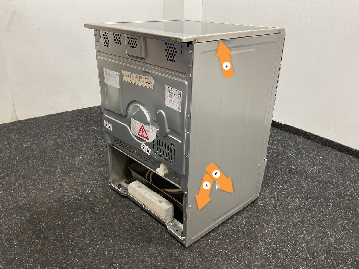 Bosch keramisch fornuis HKR39C250 - RVS