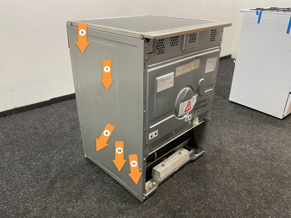 Bosch keramisch fornuis HKR39C250 - RVS