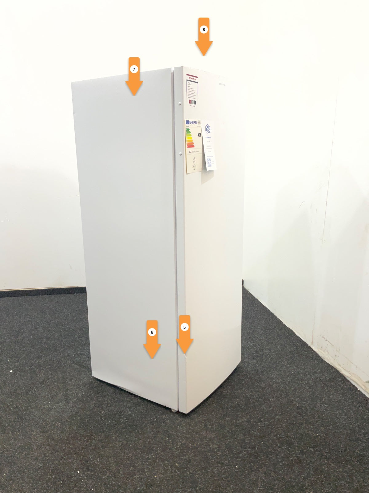 Inventum vrieskast VR1430W - 161 liter - Wit