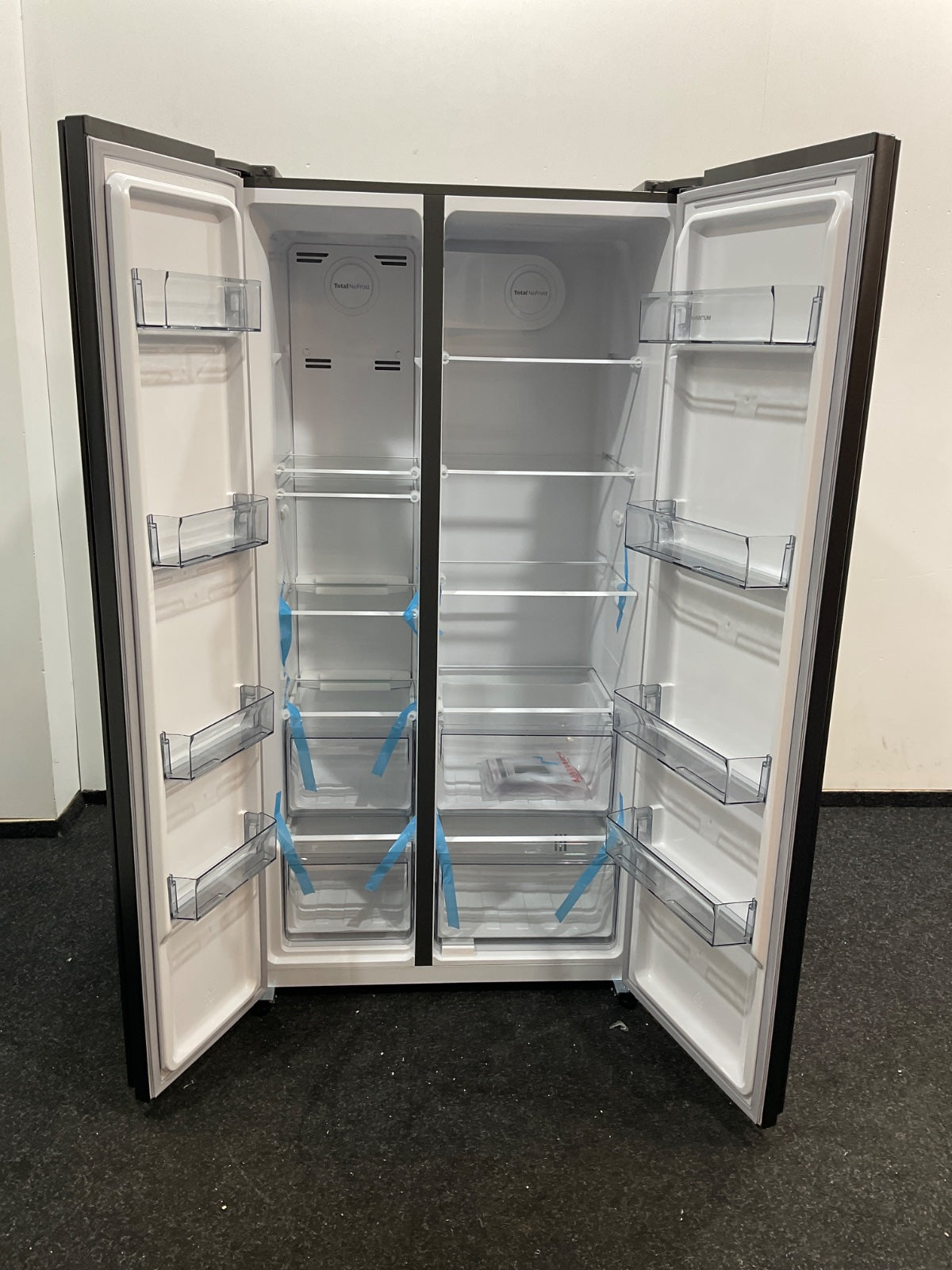 Inventum Amerikaanse koelkast SKV0180B - Zwart