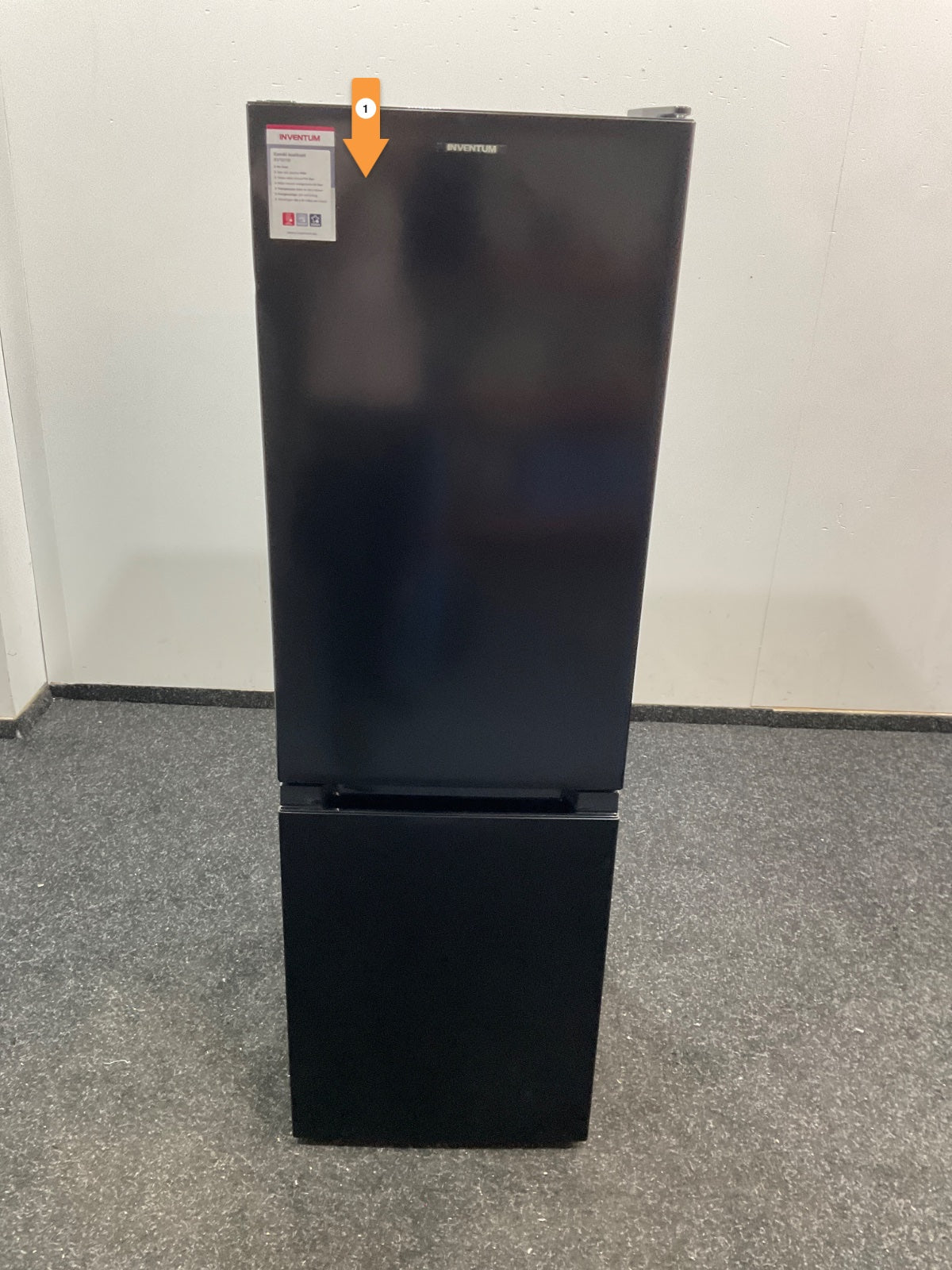 Inventum koelkast KV1501B - Vrijstaand - Zwart
