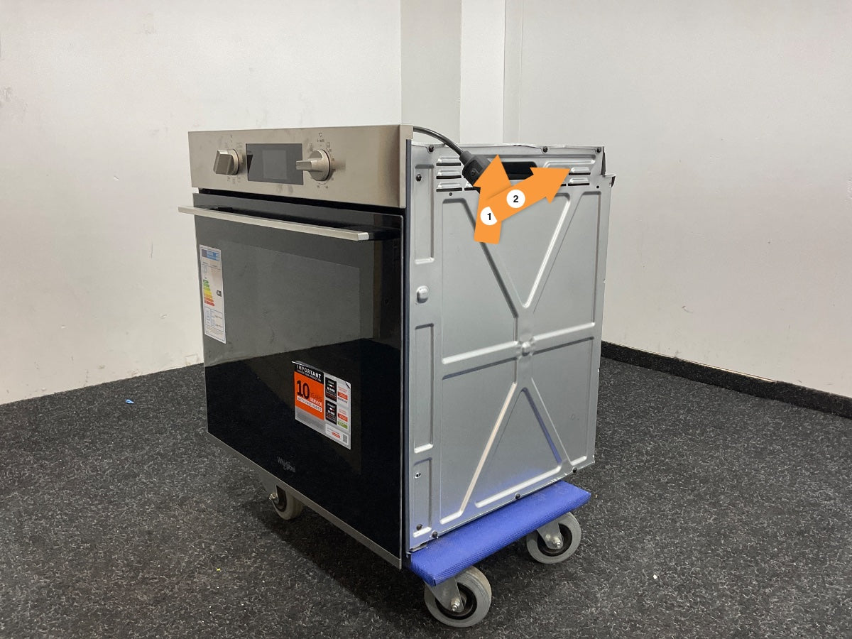 Whirlpool inbouwoven OMK58HR0X - RVS