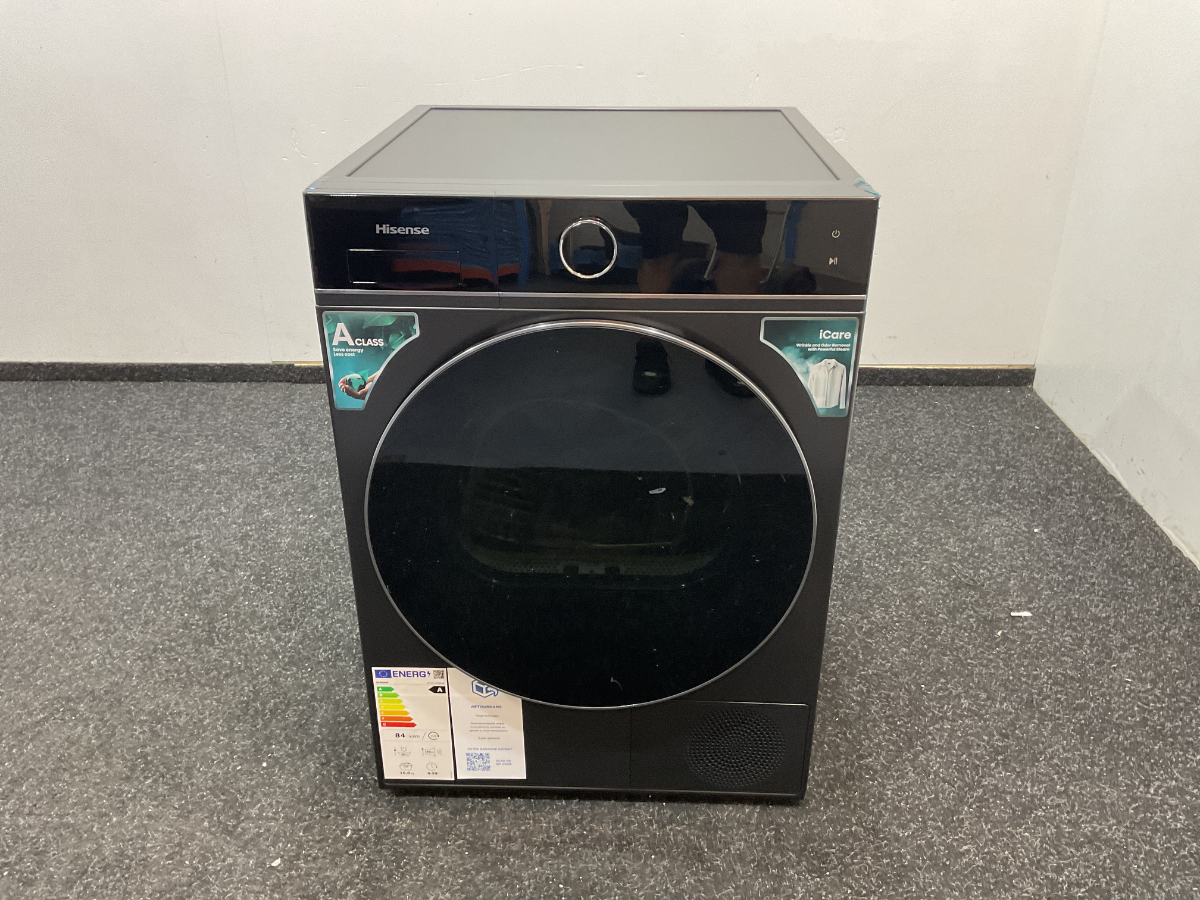 Hisense warmtepompdroger DH5I104BBAB - 10 kg - Zwart