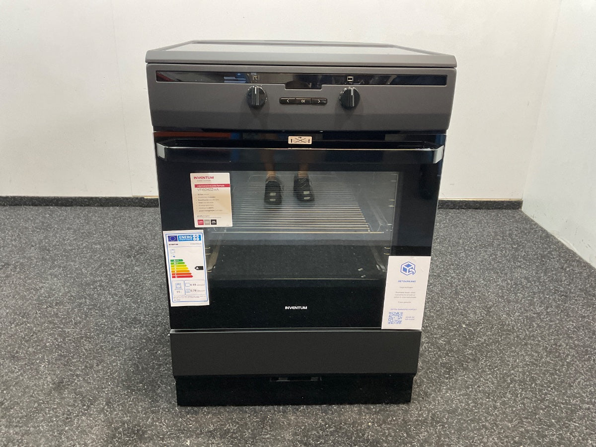 Inventum inductie fornuis VFI6042ZWA - Zwart