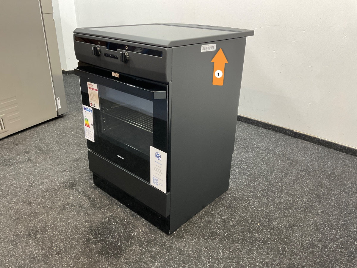 Inventum inductie fornuis VFI6042ZWA - Zwart