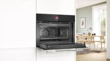 Bosch compacte inbouwoven CMG7241B2 - Serie 8 met magnetron