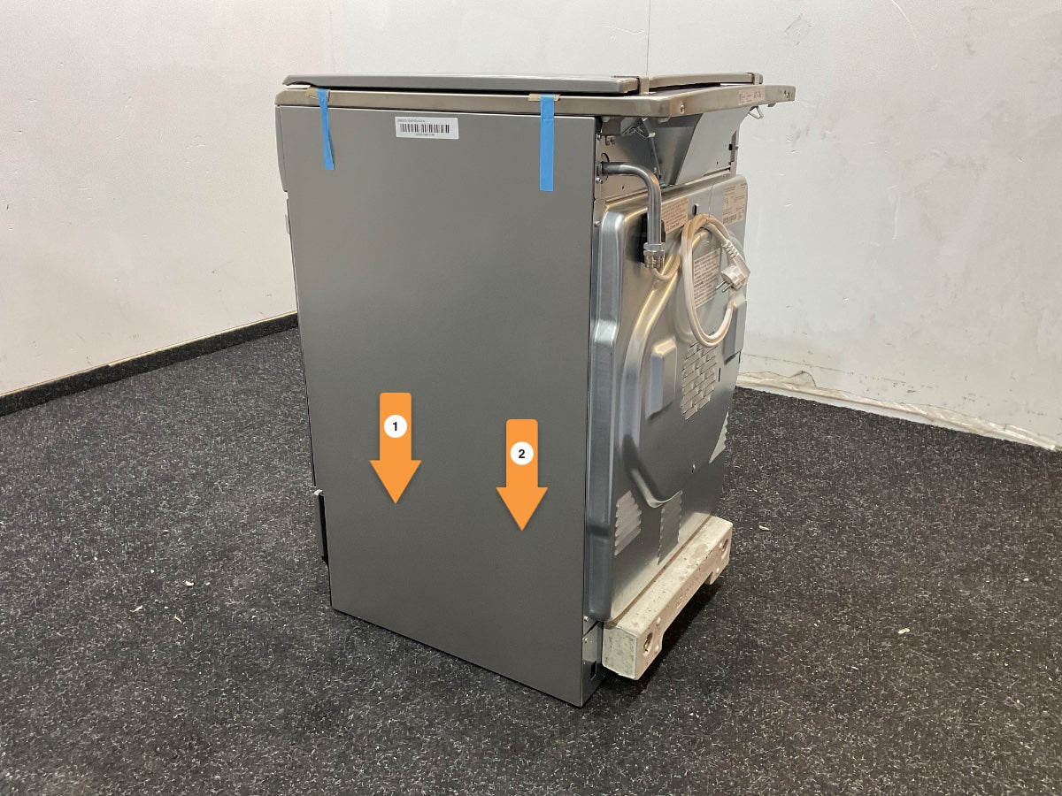 Inventum gasfornuis VFG5020GRVS - Elektrische oven