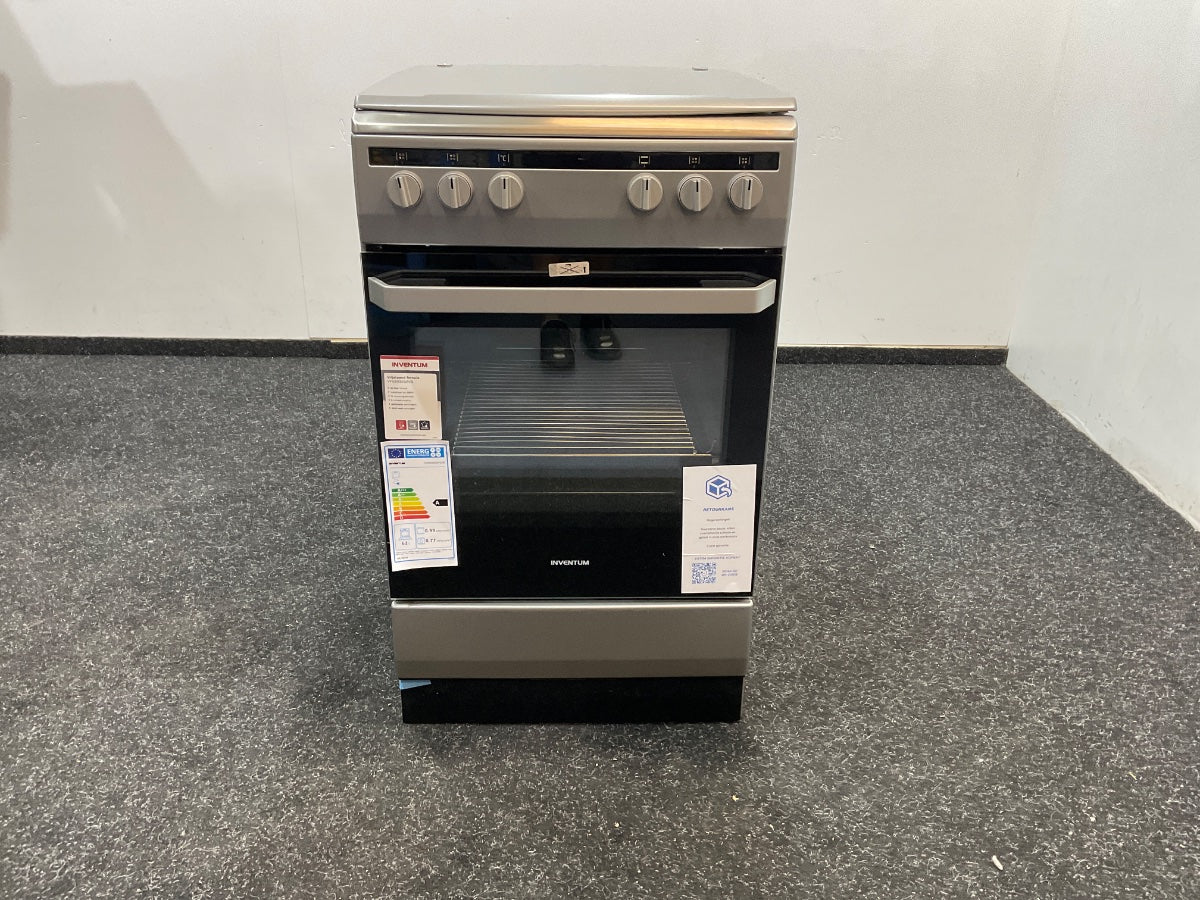 Inventum gasfornuis VFG5020GRVS - Elektrische oven
