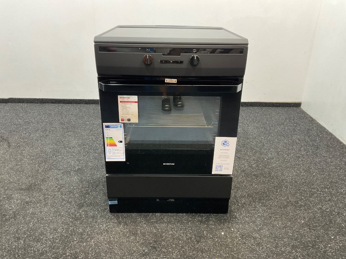 Inventum inductie fornuis VFI6042ZWA - Zwart