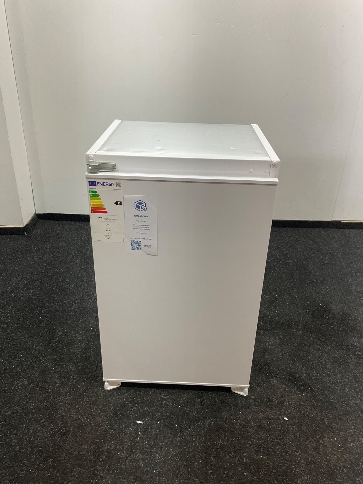 Inventum inbouw koelkast IKK0882S - 88 cm - Wit