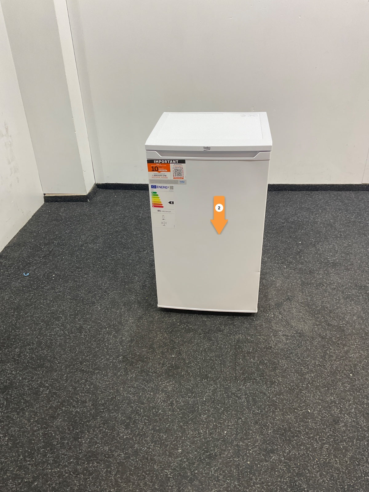 Beko koelkast TS190040 - Tafelmodel - Wit