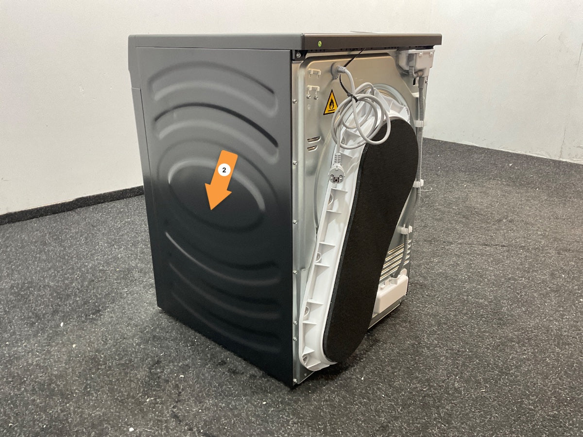 Hisense warmtepompdroger DH5S102BB - 5S Serie - 10kg