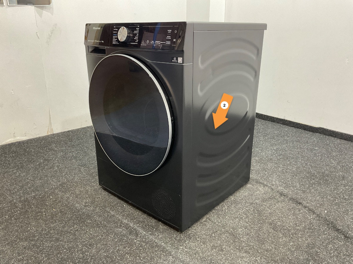 Hisense warmtepompdroger DH5S102BB - 5S Serie - 10kg