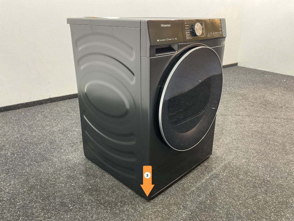 Hisense warmtepompdroger DH5S102BB - 5S Serie - 10kg