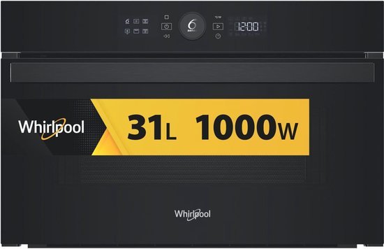 Whirlpool inbouw Grill Magnetron WMD44MB - Zwart