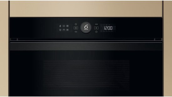 Whirlpool inbouw Grill Magnetron WMD44MB - Zwart