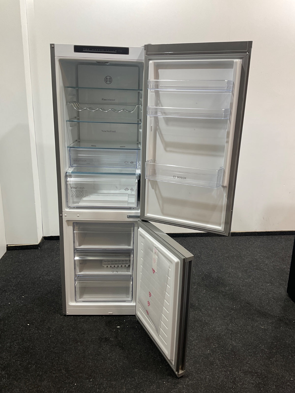 Bosch koelkast KGN362LBF - Serie 4 - RVS look