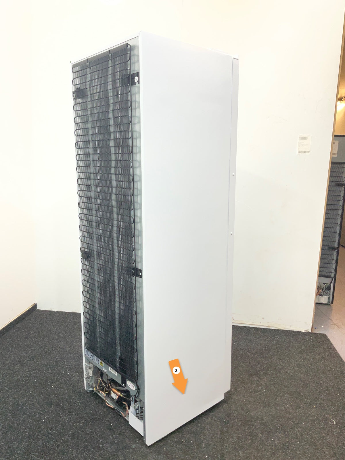 Inventum vrieskast VR1850W - Tot -15°C - Wit