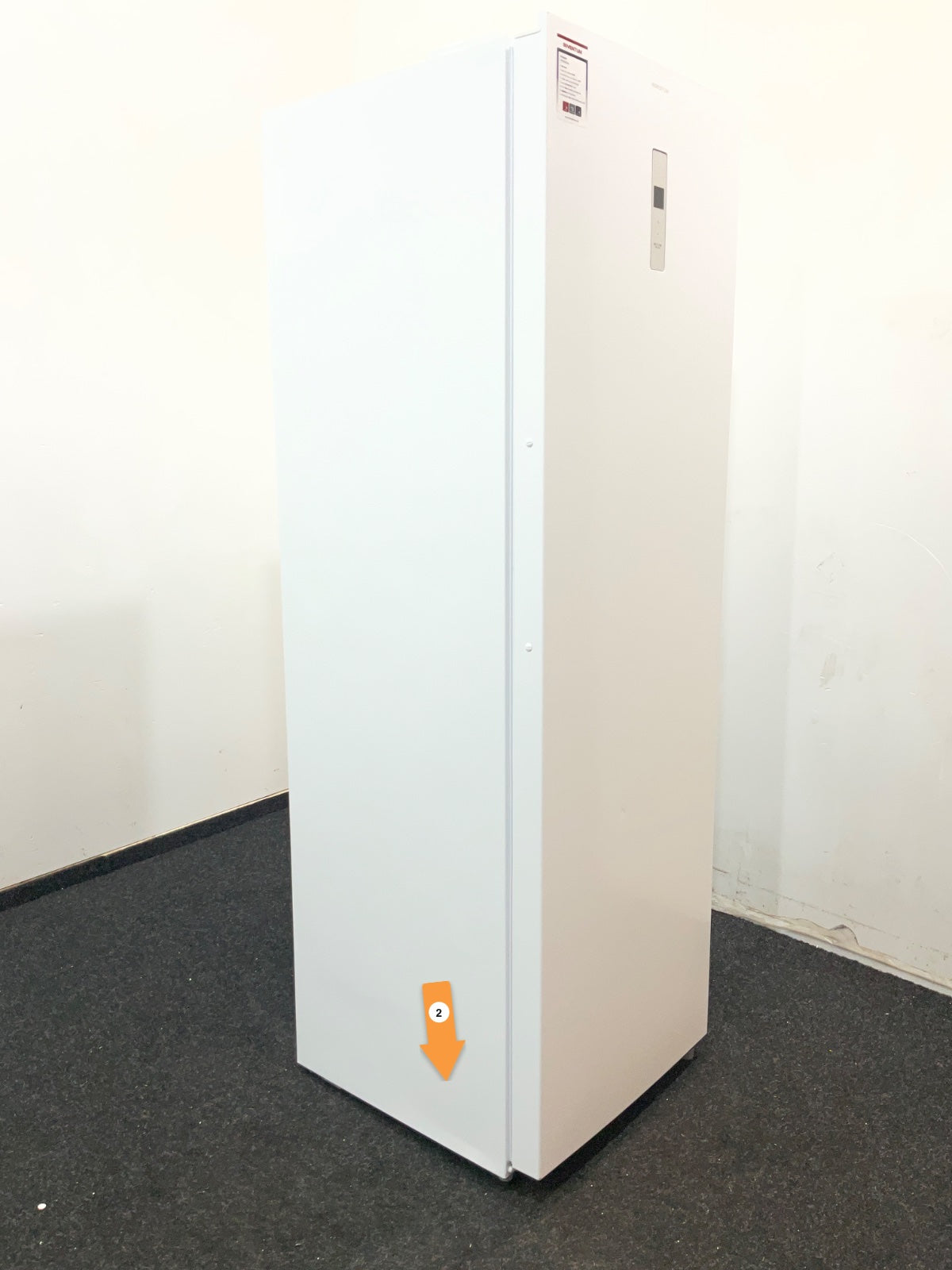 Inventum vrieskast VR1850W - Tot -15°C - Wit