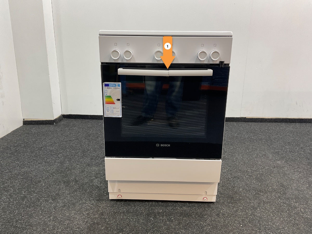 Bosch keramisch fornuis HKA004020U - Serie 2 - Wit
