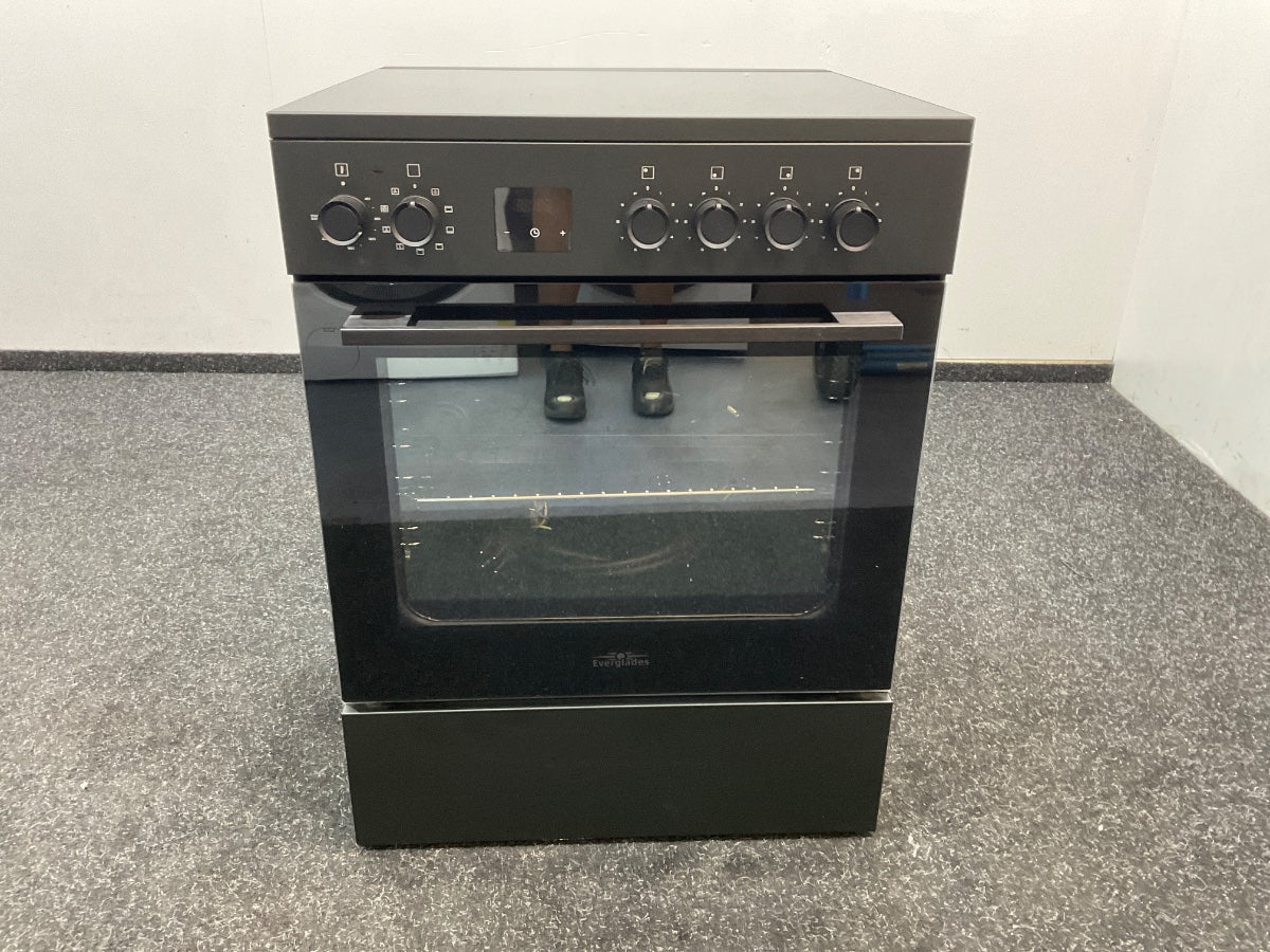 Everglades inductiefornuis EVCK6250 Pro Line - Mat Zwart