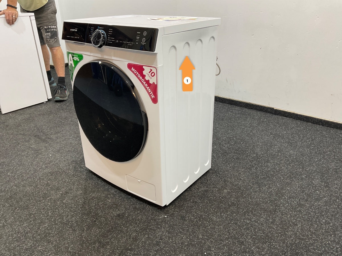 Inventum wasmachine VWM8010W - 8kg - Wit