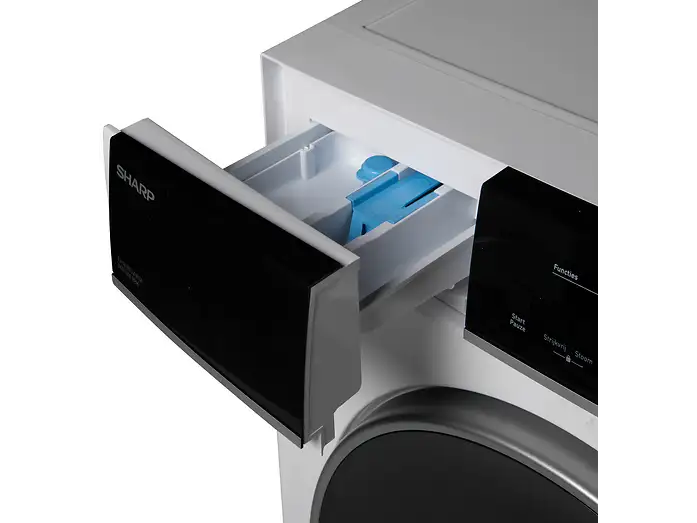 Sharp wasmachine ESNB814AWNA9BX - 8 kg - Wit