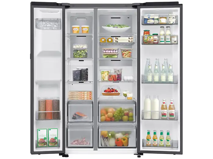 Samsung Amerikaanse koelkast RS80F66KBFEF - Zwart