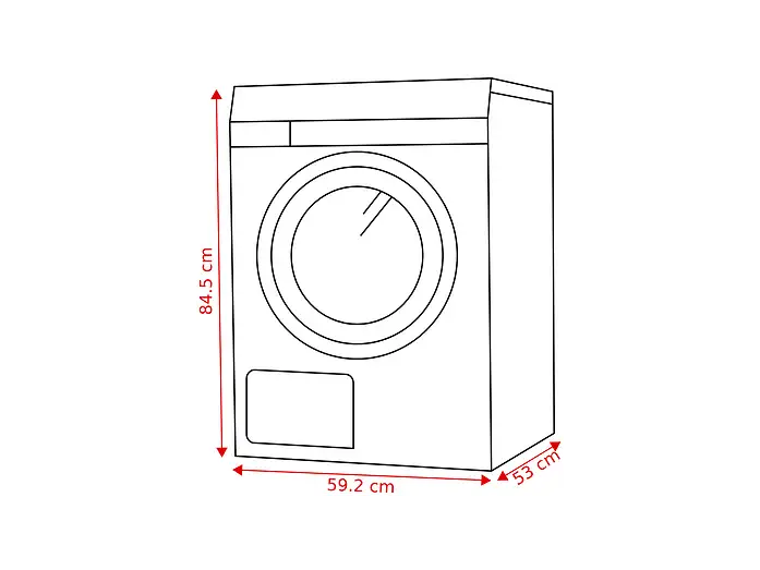 Koenic wasmachine KWM 8156 A - Wit 