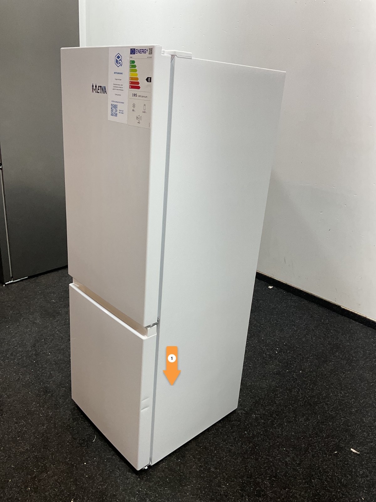 ETNA koelkast KCV143WIT - Wit