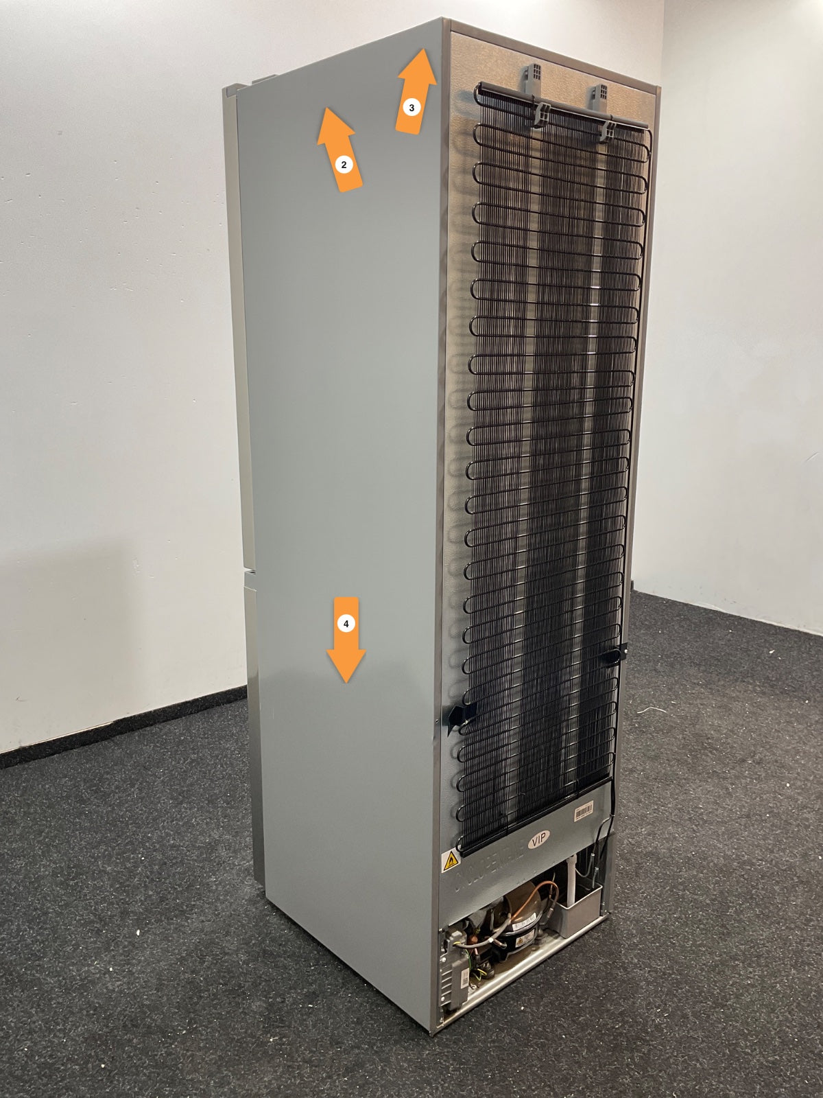 KOENIC koelkast KFK 621 C NF IN - Inoxlook 