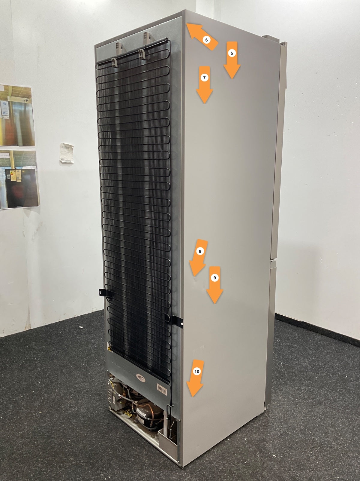 KOENIC koelkast KFK 621 C NF IN - Inoxlook 