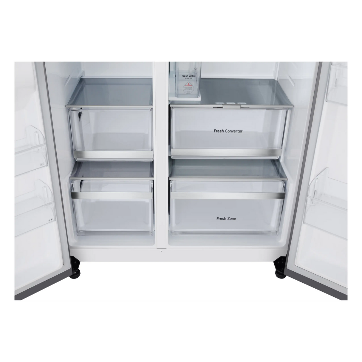 LG Amerikaanse koelkast GSLE81PYBD - NoFrost