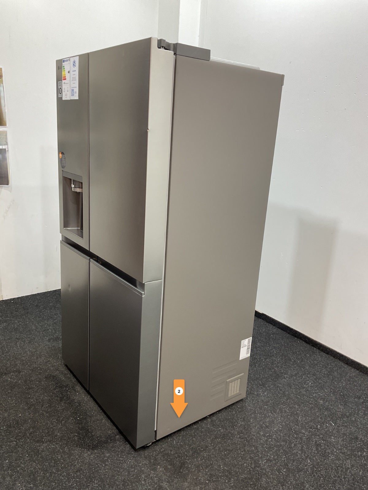 LG Amerikaanse koelkast GSLE81PYBD - NoFrost