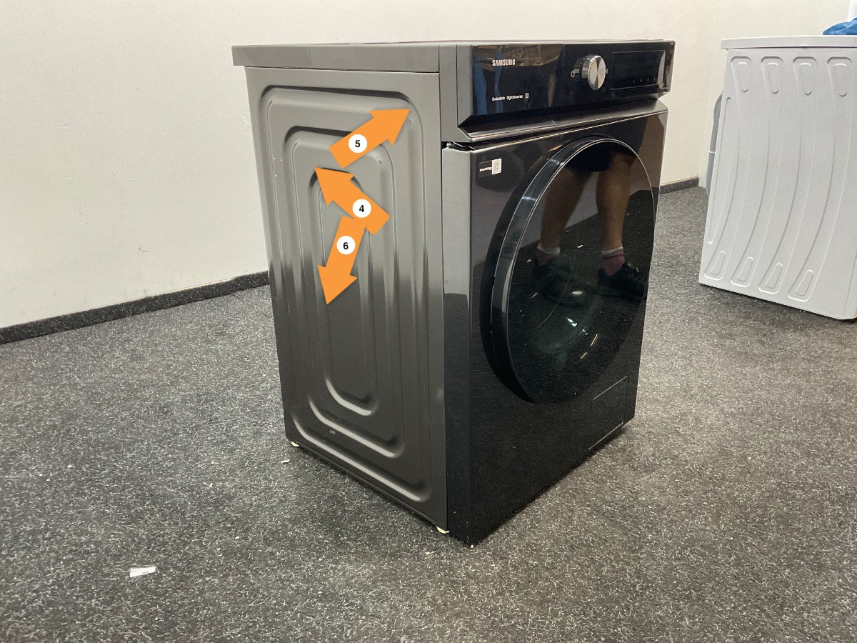 Samsung wasmachine WW11DB7B94GBU3 Bespoke - Zwart