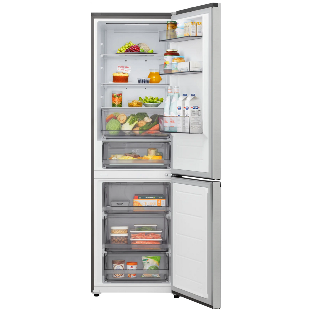 LG koelkast GBBSJ10DPY - Zilverkleurig
