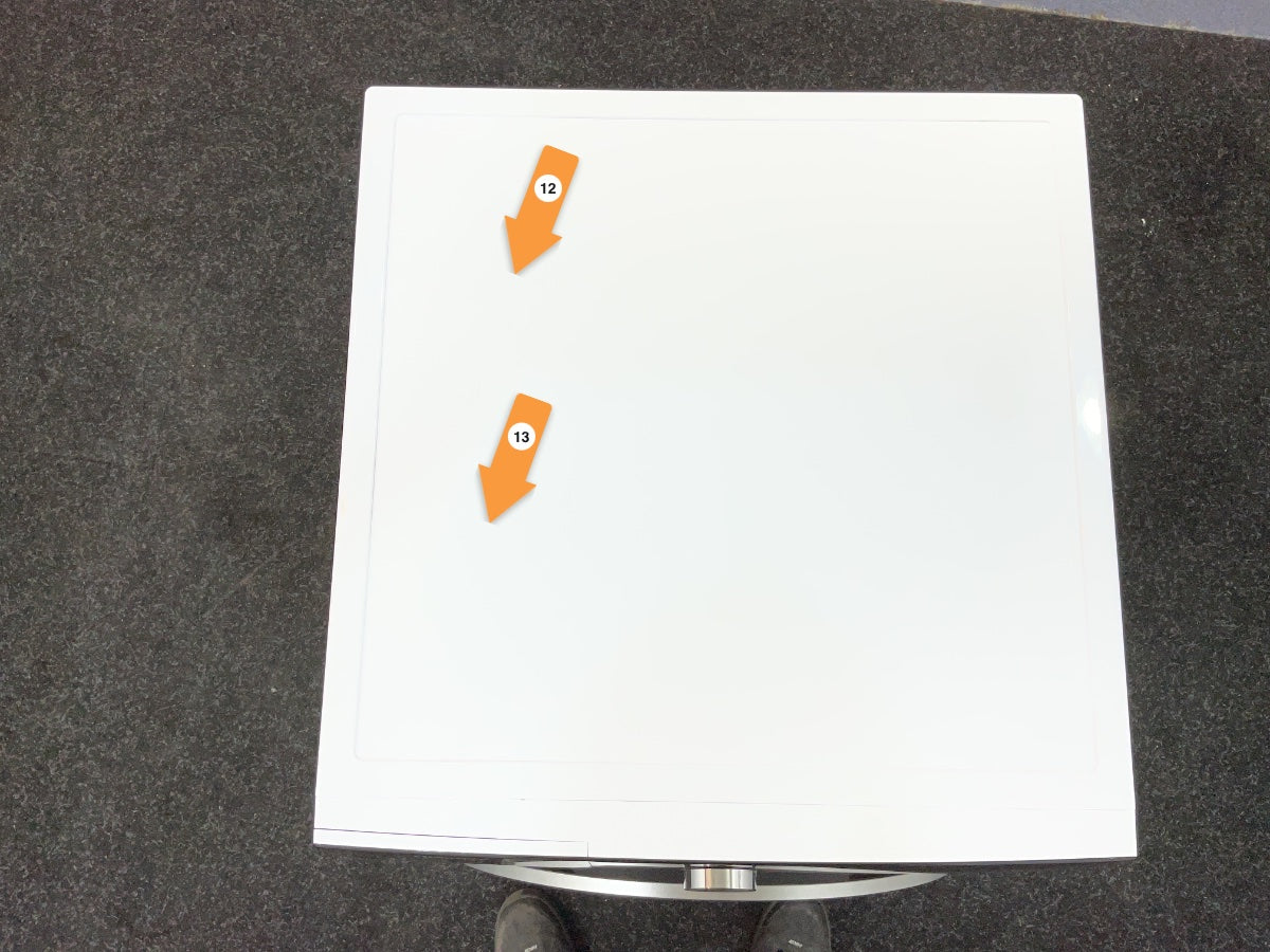 Hisense warmtepompdroger DH5S102BW - 5S Serie - 10kg