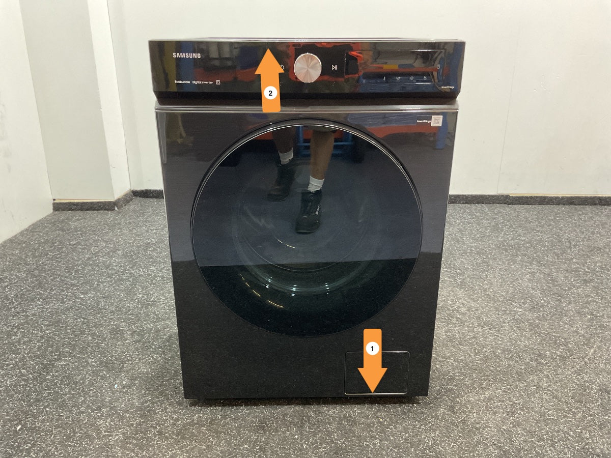 Samsung wasmachine WW11DB7B94GBU3 Bespoke - Zwart