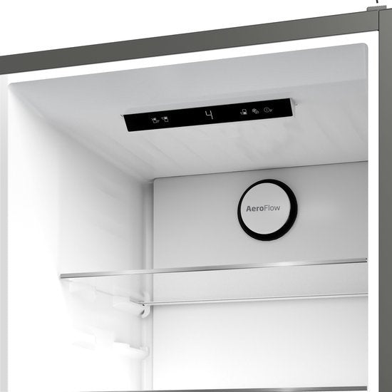 Beko koelkast B5RCNE365HG - Vrijstaand - Grijs