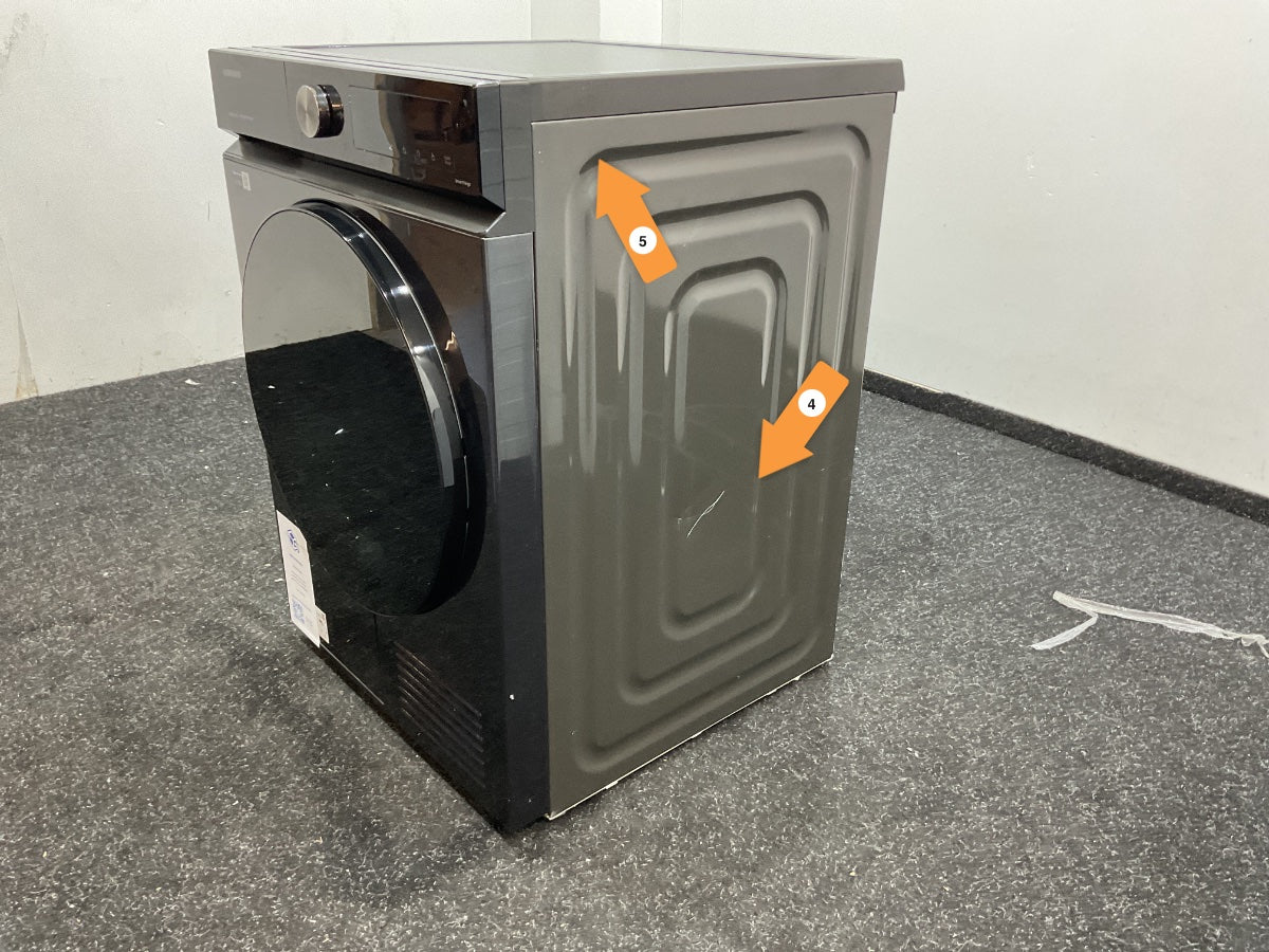 Samsung warmtepompdroger DV90BB7445GBS2 - Zwart