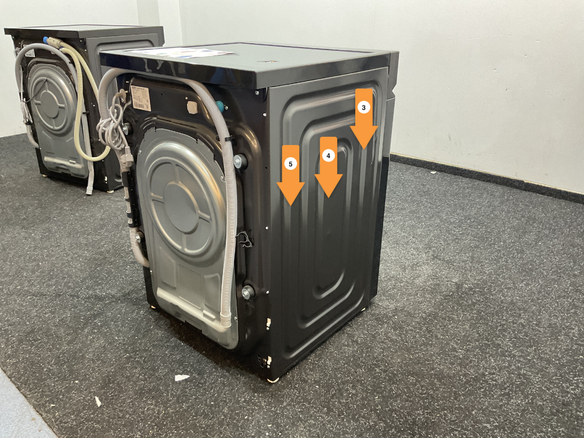 Samsung wasmachine WW11DB7B94GBU3 Bespoke - Zwart