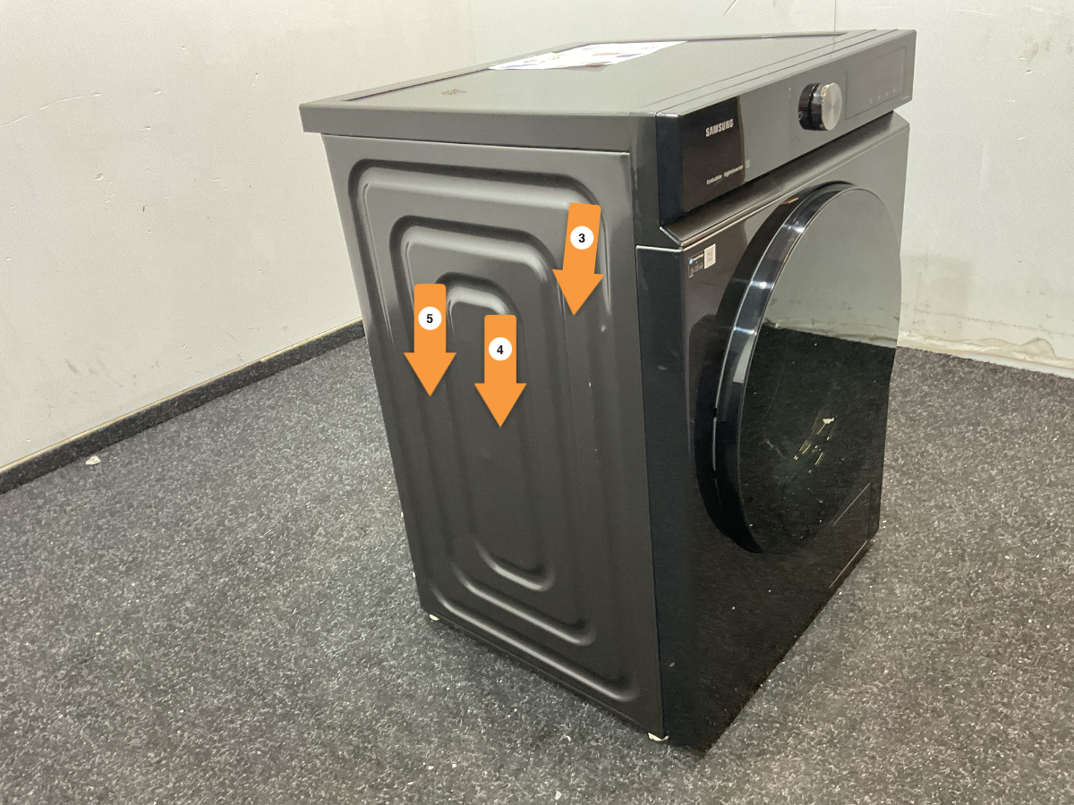 Samsung wasmachine WW11DB7B94GBU3 Bespoke - Zwart