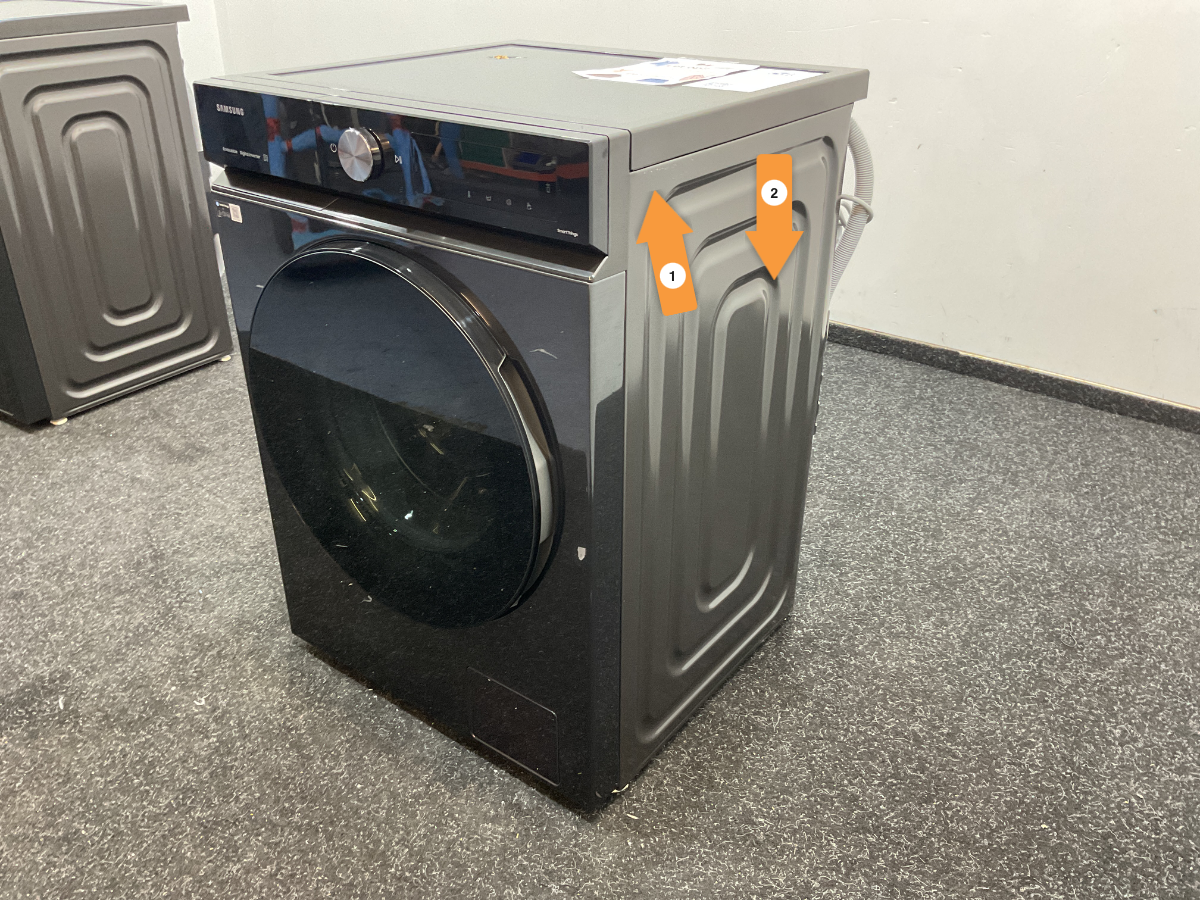 Samsung wasmachine WW11DB7B94GBU3 Bespoke - Zwart