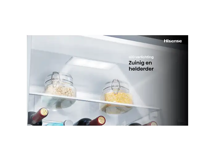 Hisense koelkast RB390N4BCC - RVS