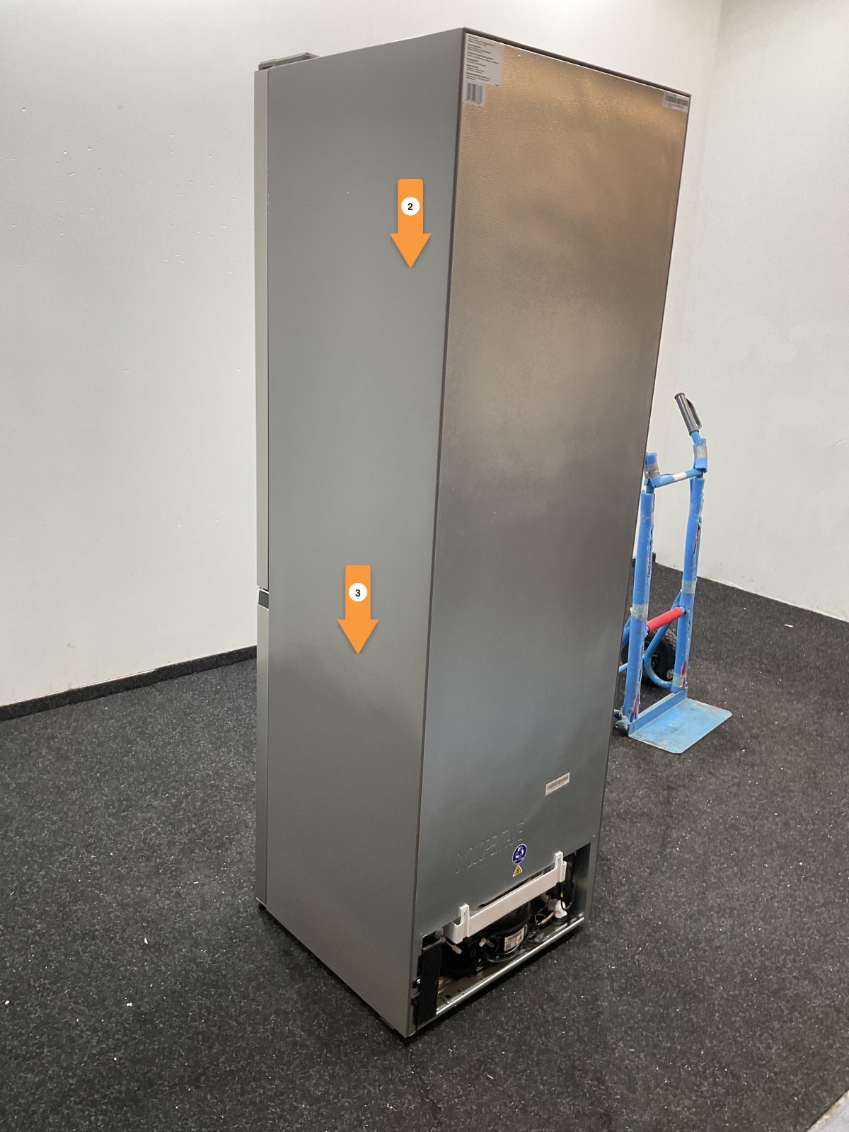 Hisense koelkast RB390N4BCC - RVS