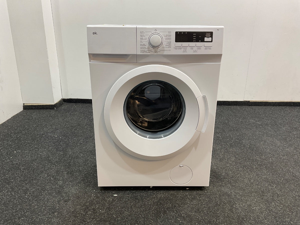 OK. wasmachine OWM 8126 A - 8kg - Wit